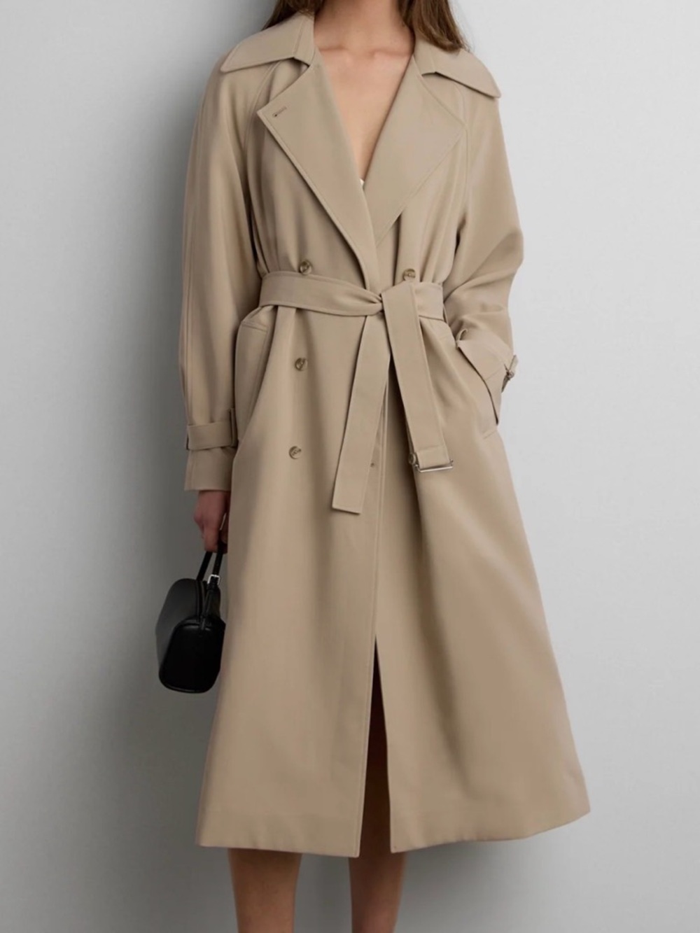 OAK + FORT Oversized Trench Coat